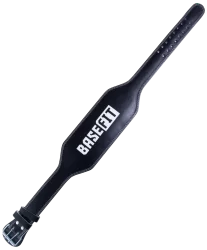 Пояс тяжелоатлетический Basefit SU-303, 6 дюймов, пресс-кожа, черный