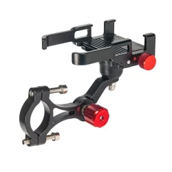 Держатель телефона на руль 4Bike 296R-H алюминиевый черный