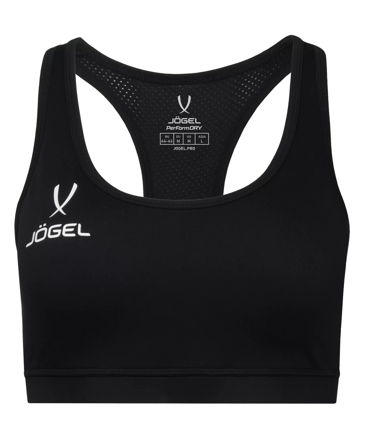  Бра тренировочное JOGEL DIVISION PerFormDRY Womens Top, черный по низким ценам в Томске и Северске