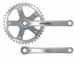 Шатуны 140мм HDL-S140 1/2"х1/8" 40Т односкоростные хромир.