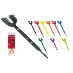 Капа одночелюстная Fox 40 Master с ремешком blue