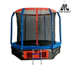 Батут DFC JUMP BASKET 14ft внутр.сетка, лестница (427cм) (два короба) 14FT-JBSK-B