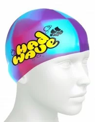 Шапочка для плавания Mad Wave Multi Junior purple
