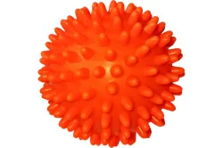 Мяч массажный 9 см E36801-16 твердый ПВХ оранжевый