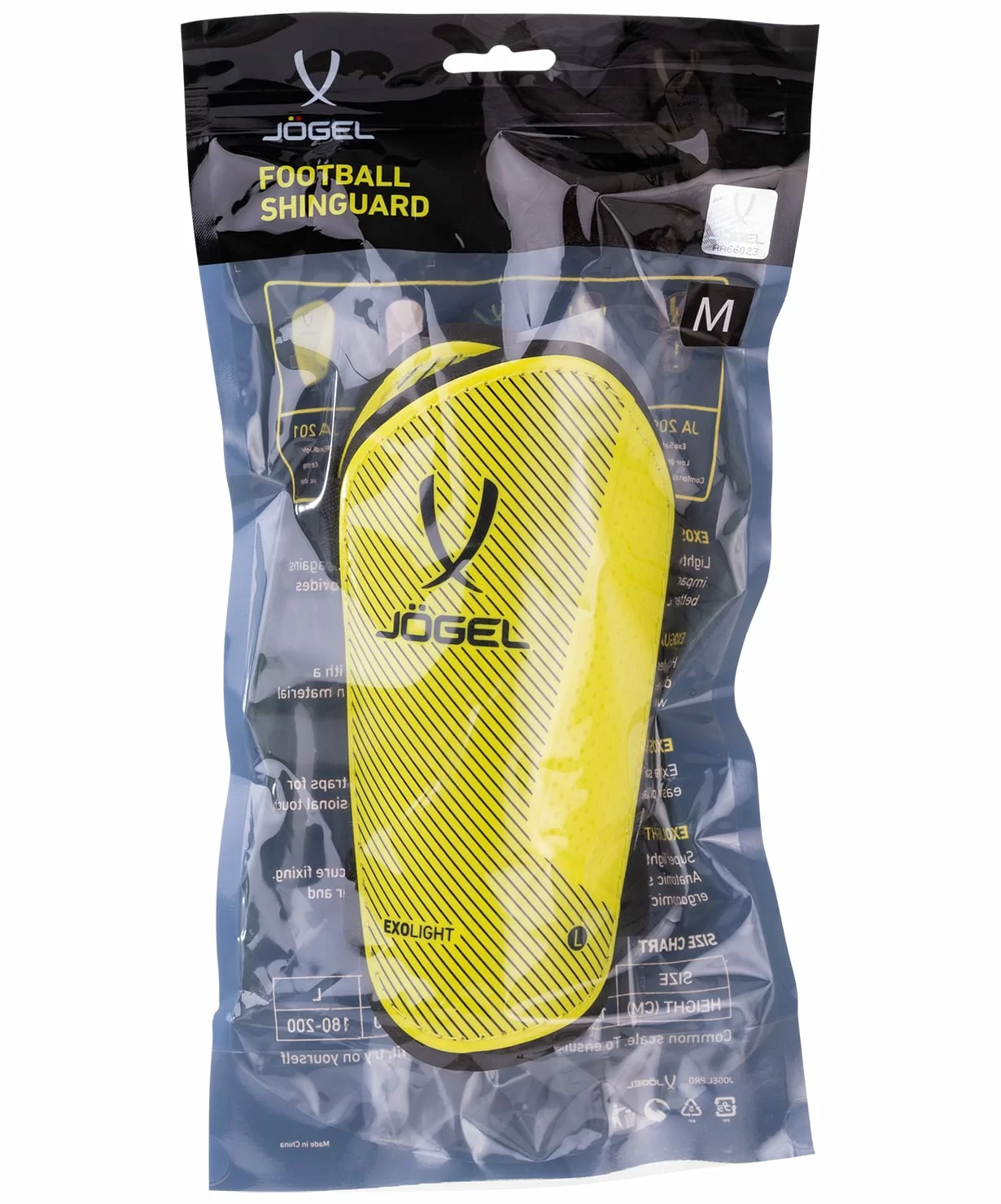  Щитки футбольные Jögel JA-201 ExoLight по низким ценам в Томске и Северске