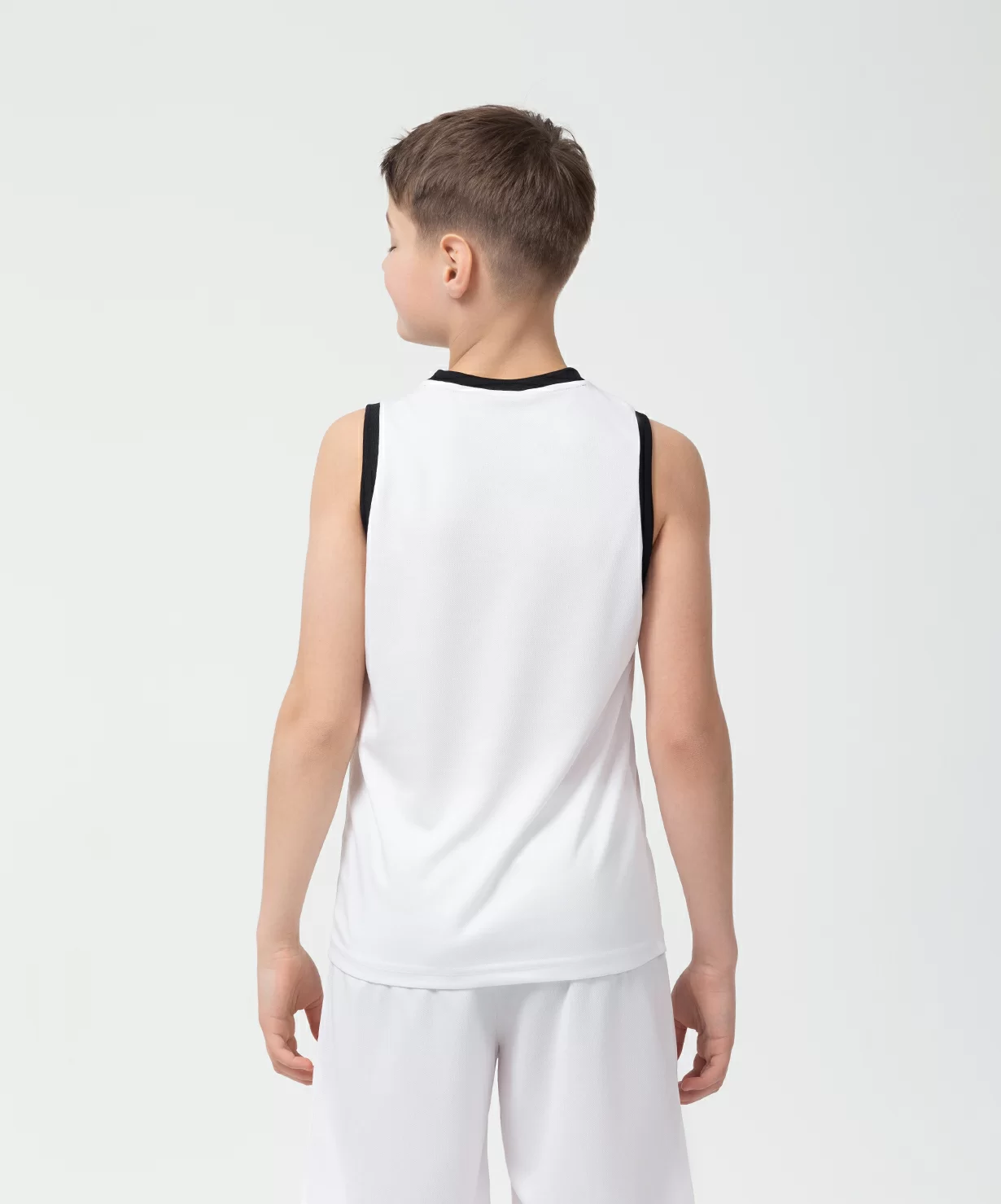  Майка баскетбольная JOGEL CAMP Basic, белый, детский по низким ценам в Томске и Северске