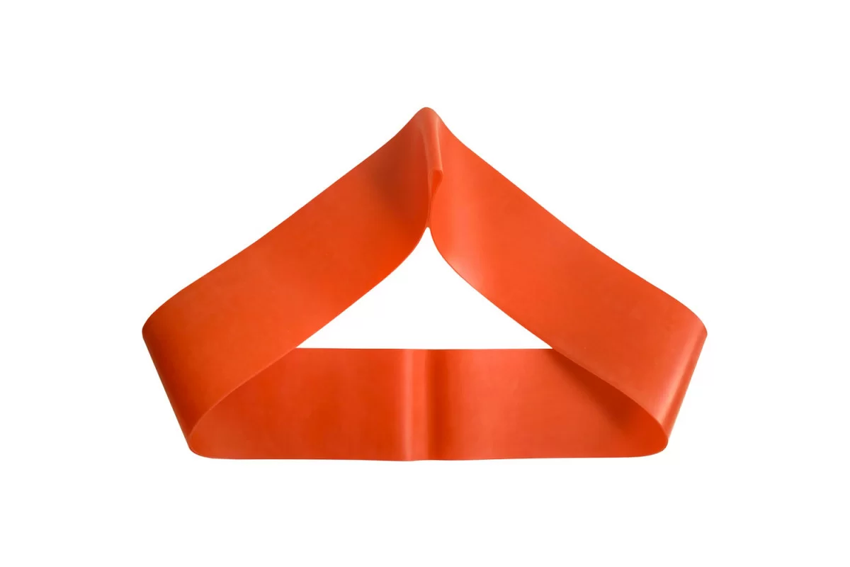  Эспандер петля латексная 60 * 5 * 0.15 см B26021 оранжевая по низким ценам в Томске и Северске