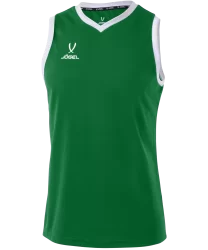 Майка баскетбольная JOGEL CAMP Basic, зеленый, детский