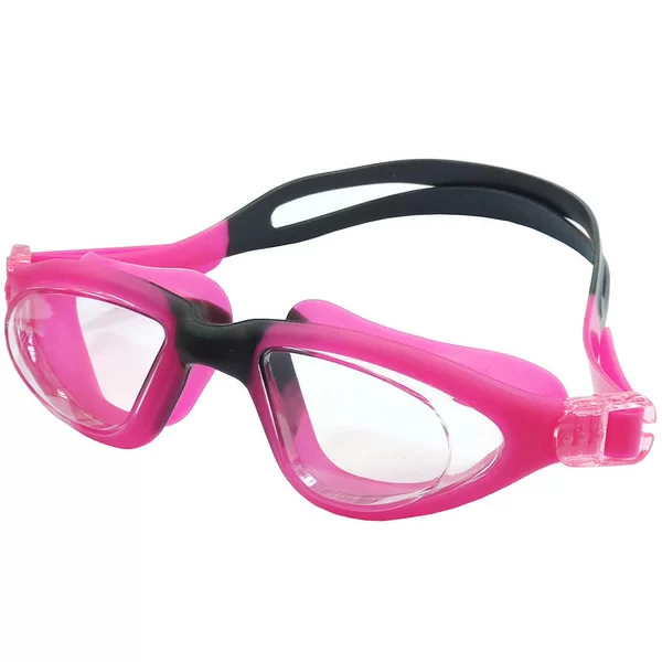  Очки для плавания E39677 красно-черные УЦЕНКА по низким ценам в Томске и Северске