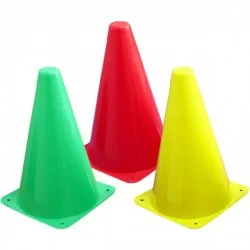 Конус разметочный 20 см зеленый