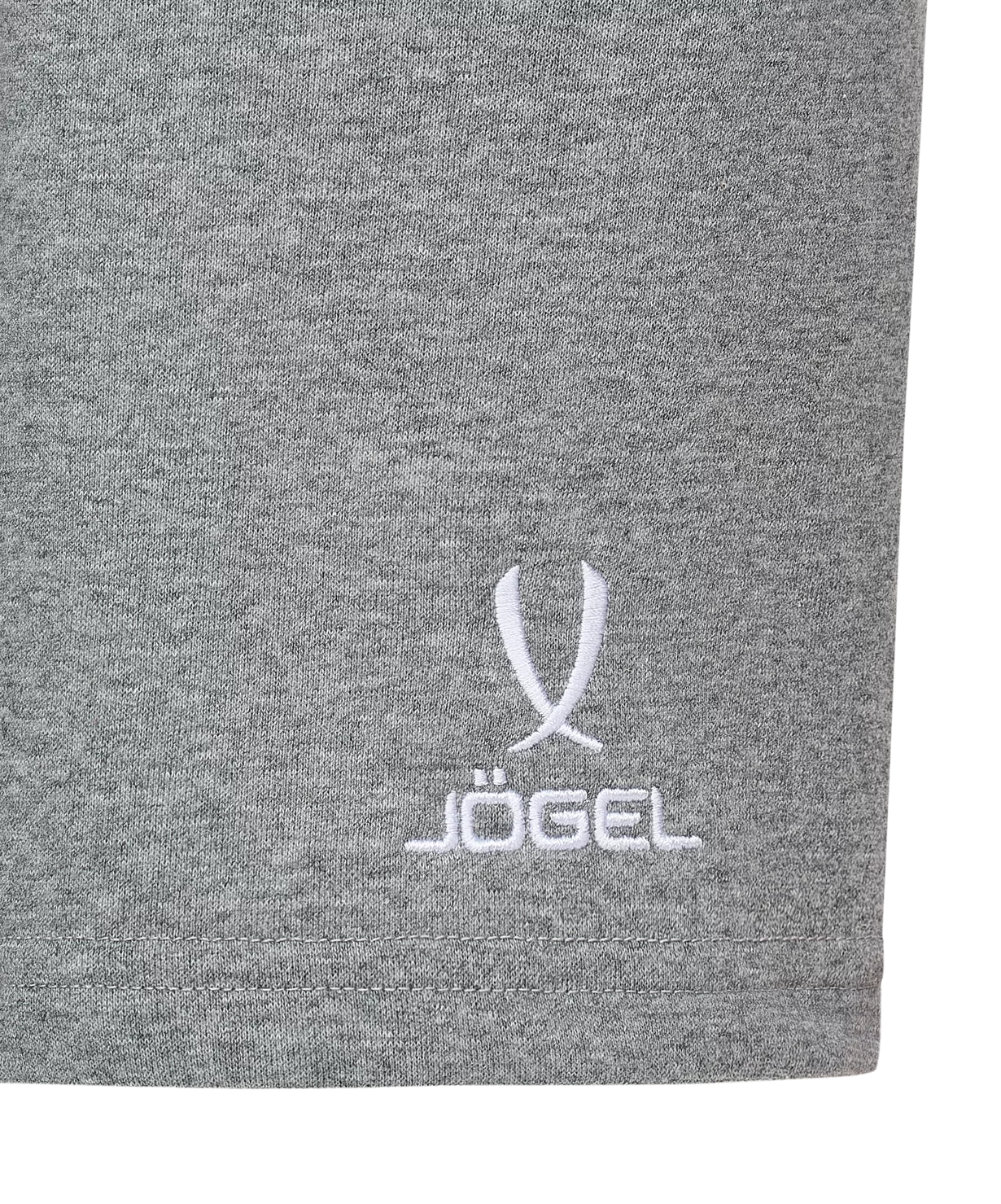  Шорты JOGEL ESSENTIAL Cotton Shorts, серый меланж по низким ценам в Томске и Северске