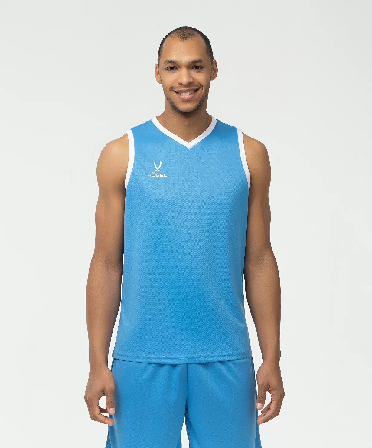  Майка баскетбольная JOGEL CAMP Basic, бирюзовый по низким ценам в Томске и Северске