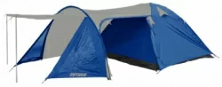 Палатка Юпитер-3 410*210*130 синий-серый