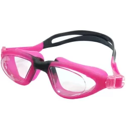 Очки для плавания E39677 красно-черные УЦЕНКА