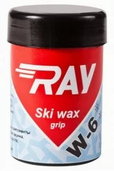 Мазь лыжная Ray W-6 -3..-9°C синтетическая 35 г св.голубая