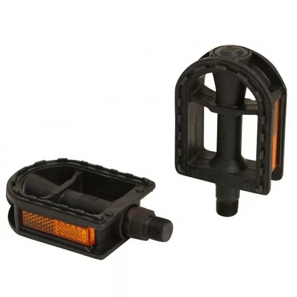  Педали FP-619, ось 9/16", пластик, черные по низким ценам в Томске и Северске