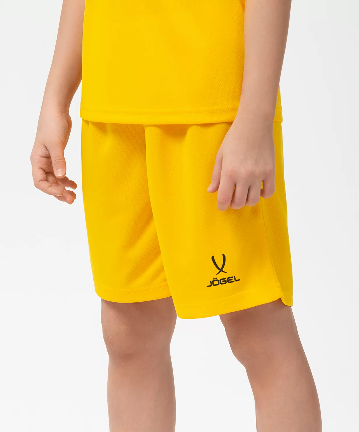  Шорты баскетбольные JOGEL CAMP Basic, желтый, детский по низким ценам в Томске и Северске
