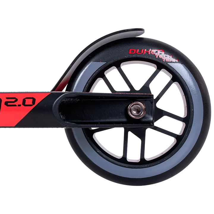  Самокат TechTeam Duker 2.0 трюковой black/red по низким ценам в Томске и Северске