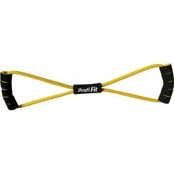 Эспандер трубчатый Profi-Fit (8) сопротивление слабое 3.5кг желт.