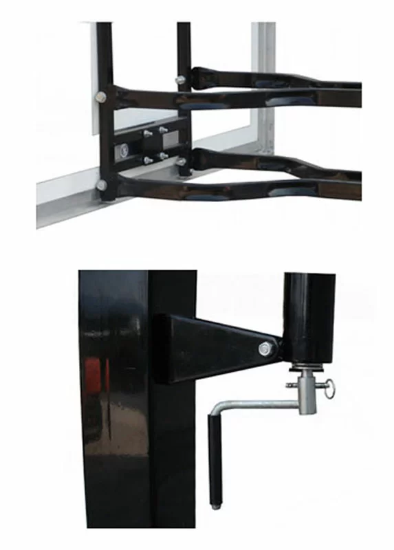  Баскетбольная стационарная стойка DFC ING72G 180x105CM стекло (четыре короба) по низким ценам в Томске и Северске