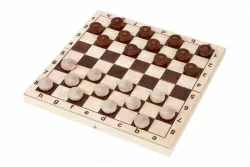 Шашки дерев. Ш-7 с доской