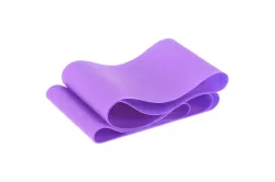 Эспандер ТПЕ лента для аэробики 120см х 15см х 0,45мм MTPL-120-45D фиолетовый