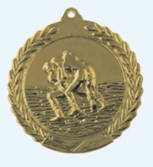  Медаль MD518 d-45 мм борьба по низким ценам в Томске и Северске