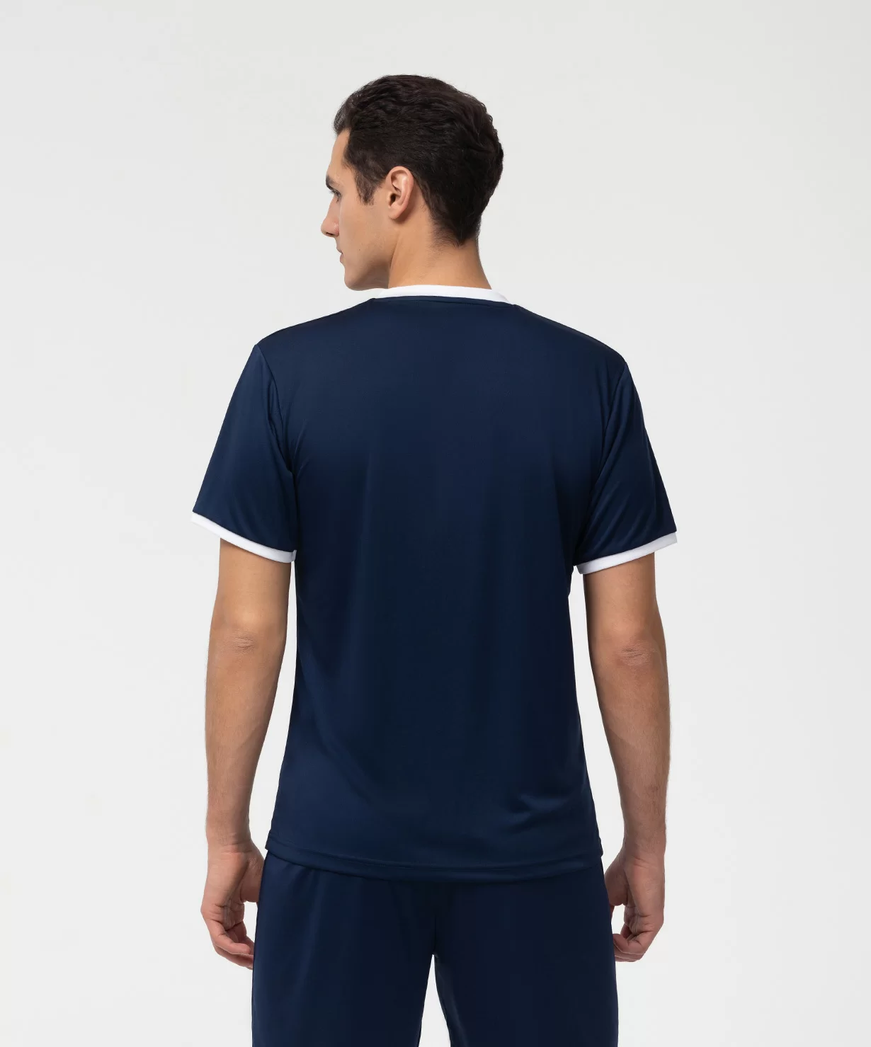  Футболка футбольная JOGEL CAMP Origin, темно-синий/белый по низким ценам в Томске и Северске