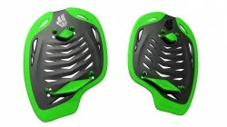 Лопатки для плавания Mad Wave Fusion one size black/green