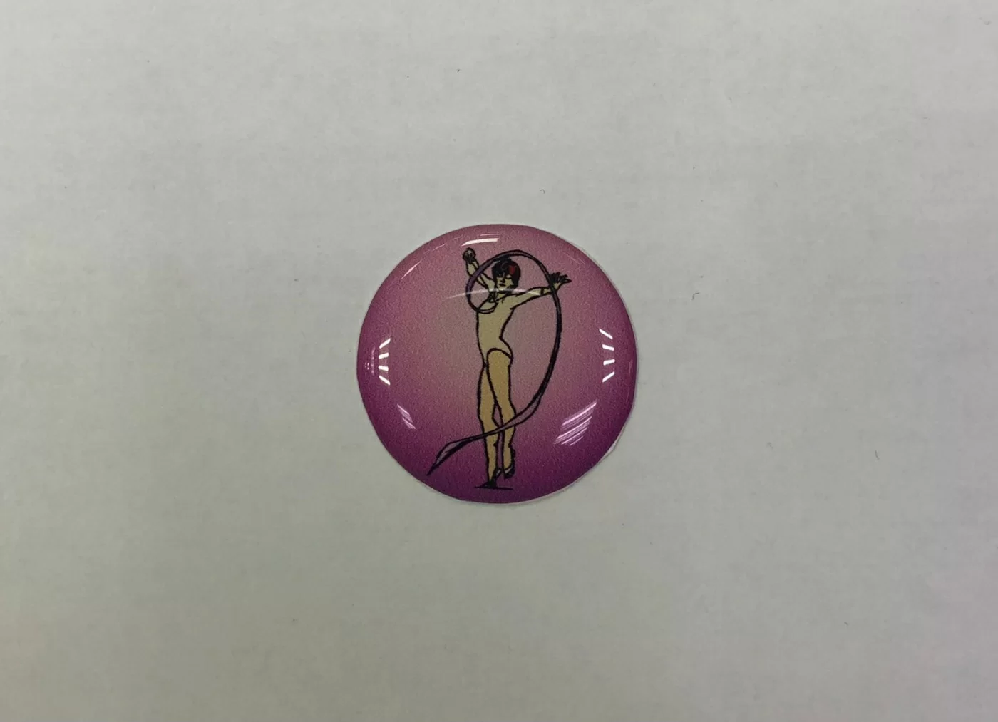  Вставка для медалей заливная 25мм D1 гимнастика худ.4 по низким ценам в Томске и Северске