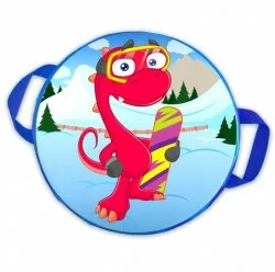 Санки-ледянки Combosport 74 Дракончик со сноубордом d-35см