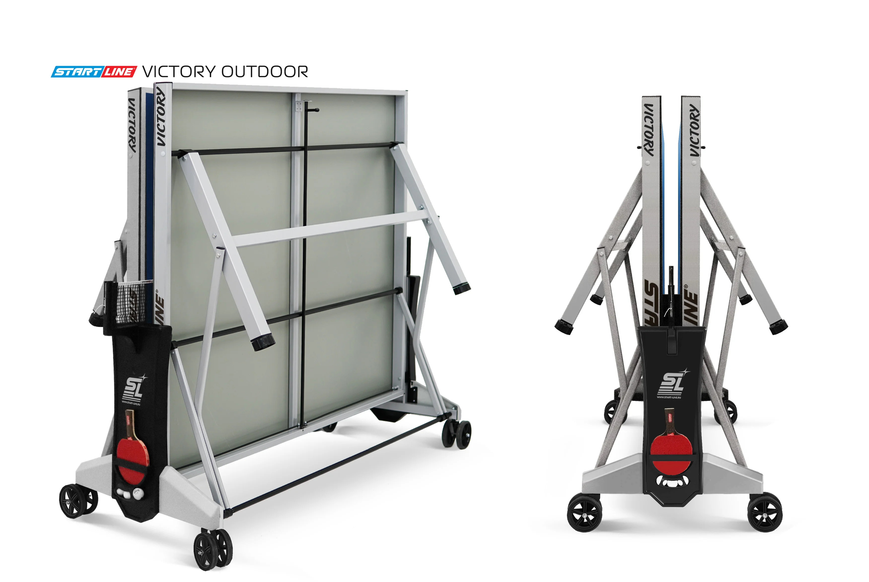  Стол теннисный VICTORY 6 Всепогодный Синий по низким ценам в Томске и Северске