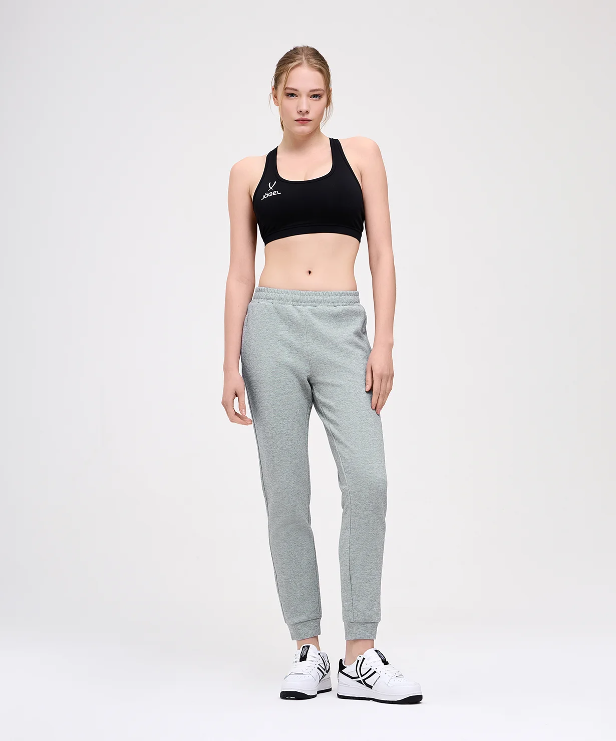  Бра тренировочное JOGEL DIVISION PerFormDRY Womens Top, черный по низким ценам в Томске и Северске