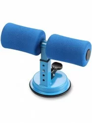 Тренажер для отжима и пресса Indigo Sit Up Bar вакуумный синий