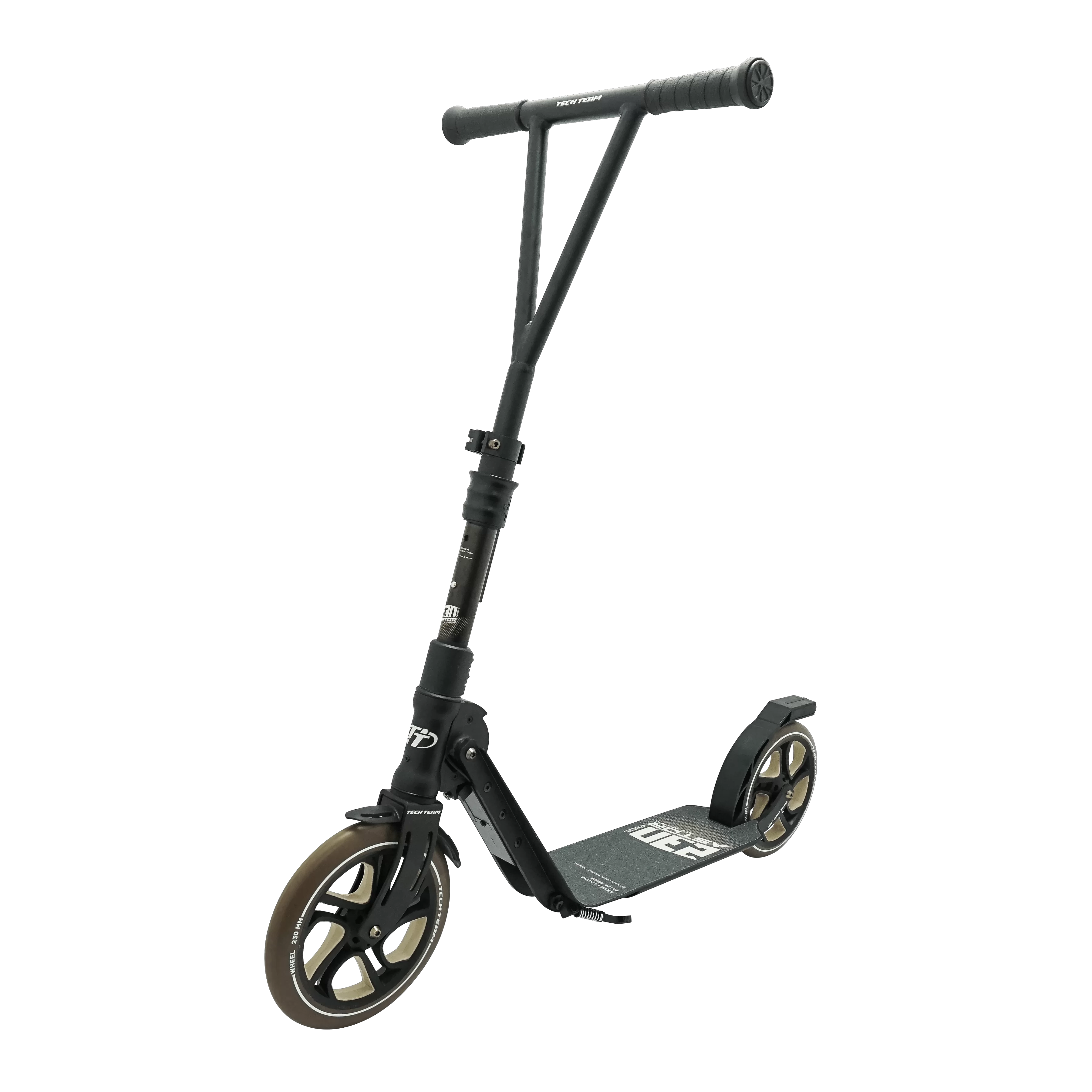  Самокат TechTeam Astor 230 (2020) black/green по низким ценам в Томске и Северске