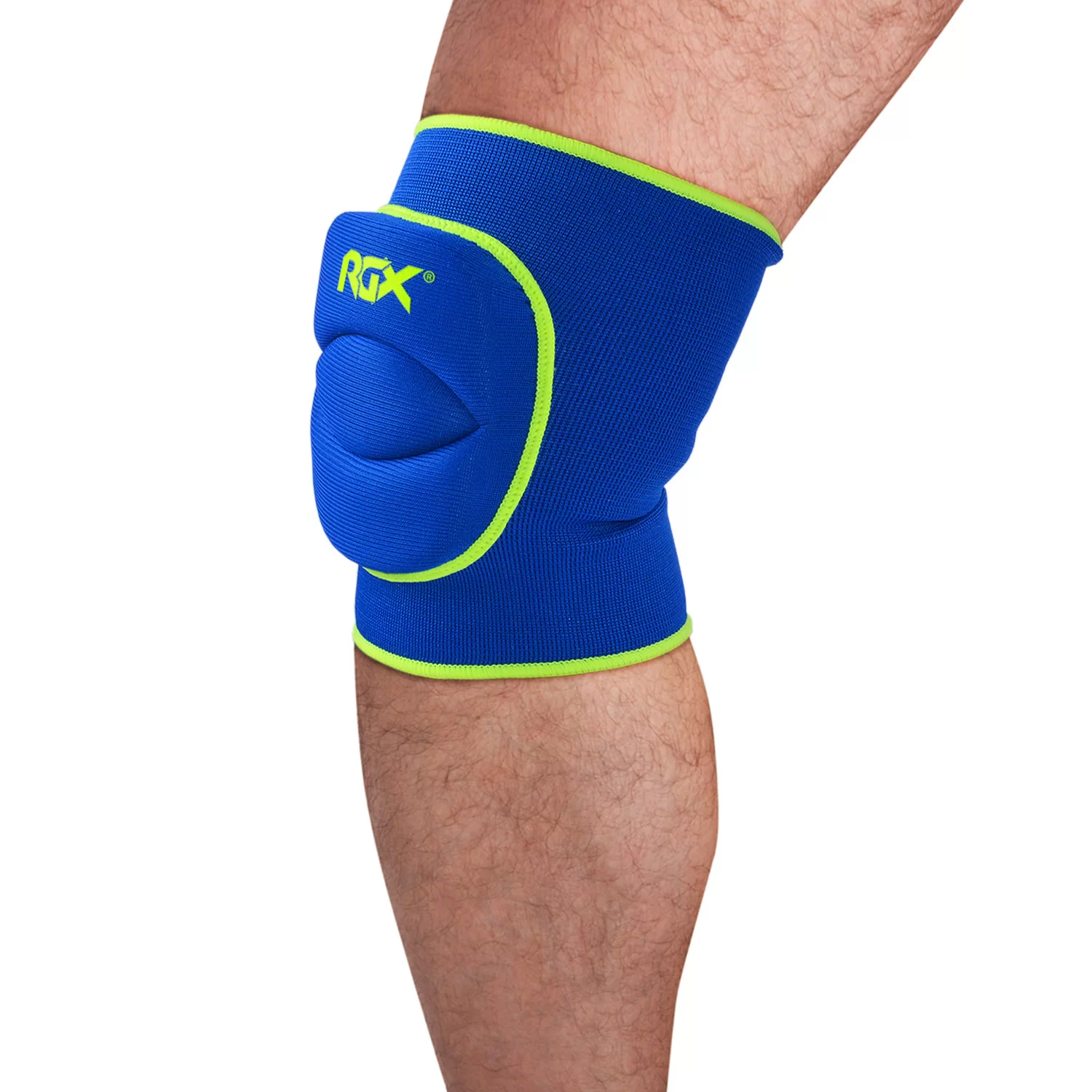  Наколенники волейбольные RGX-8745 blue/lime по низким ценам в Томске и Северске