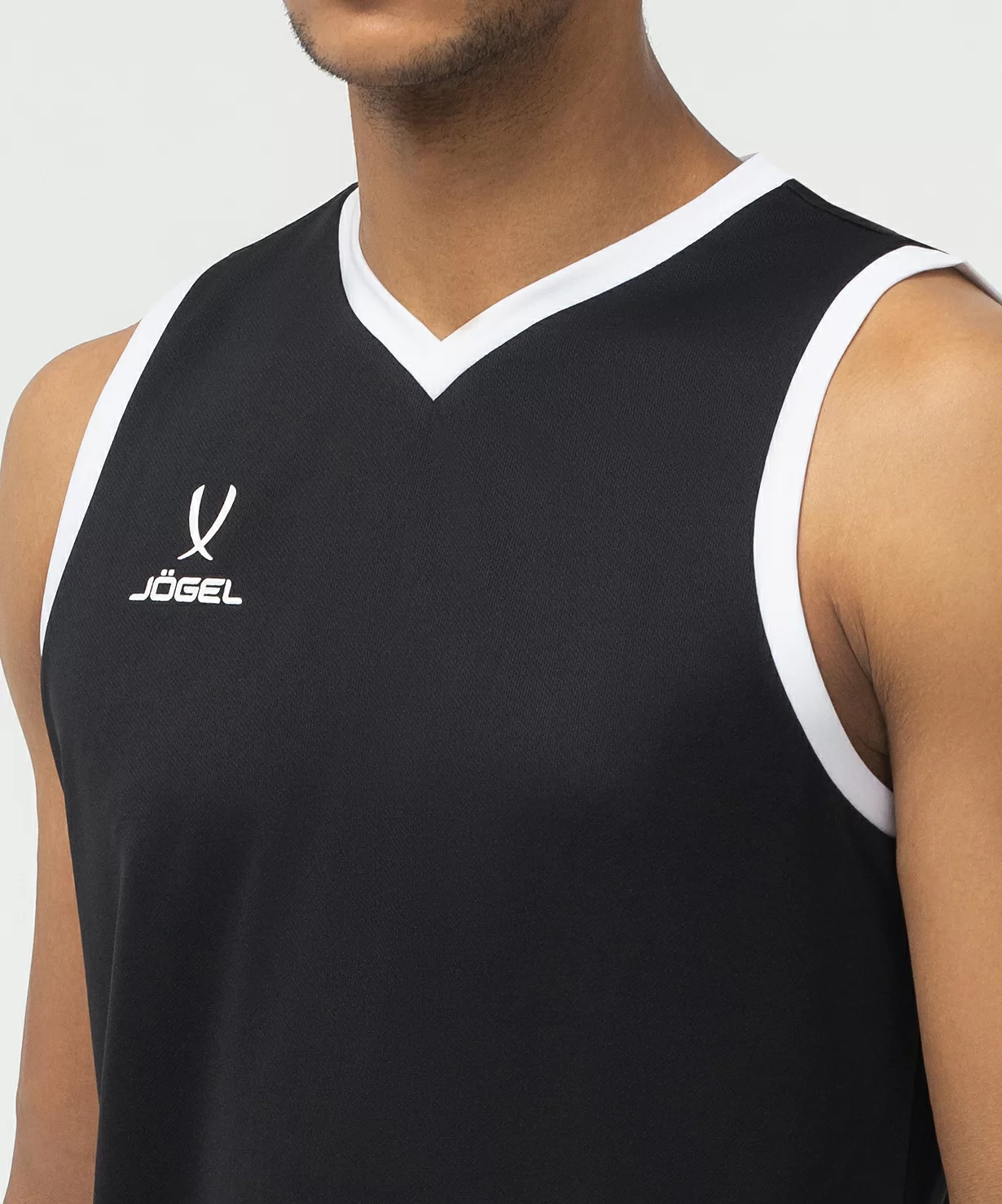  Майка баскетбольная JOGEL CAMP Basic, черный по низким ценам в Томске и Северске