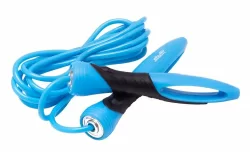 Скакалка 3.05 м StarFit RP-104 ПВХ с эргономичной ручкой синий/черный