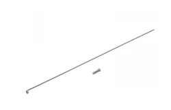 Спица 262мм с ниппелем 14мм серебр.