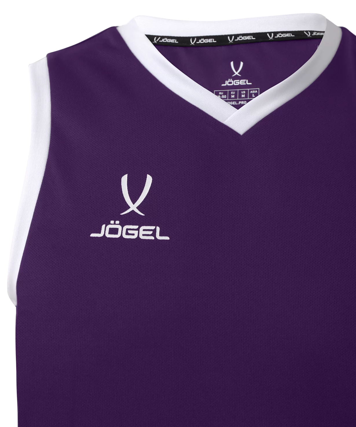  Майка баскетбольная JOGEL CAMP Basic, фиолетовый по низким ценам в Томске и Северске