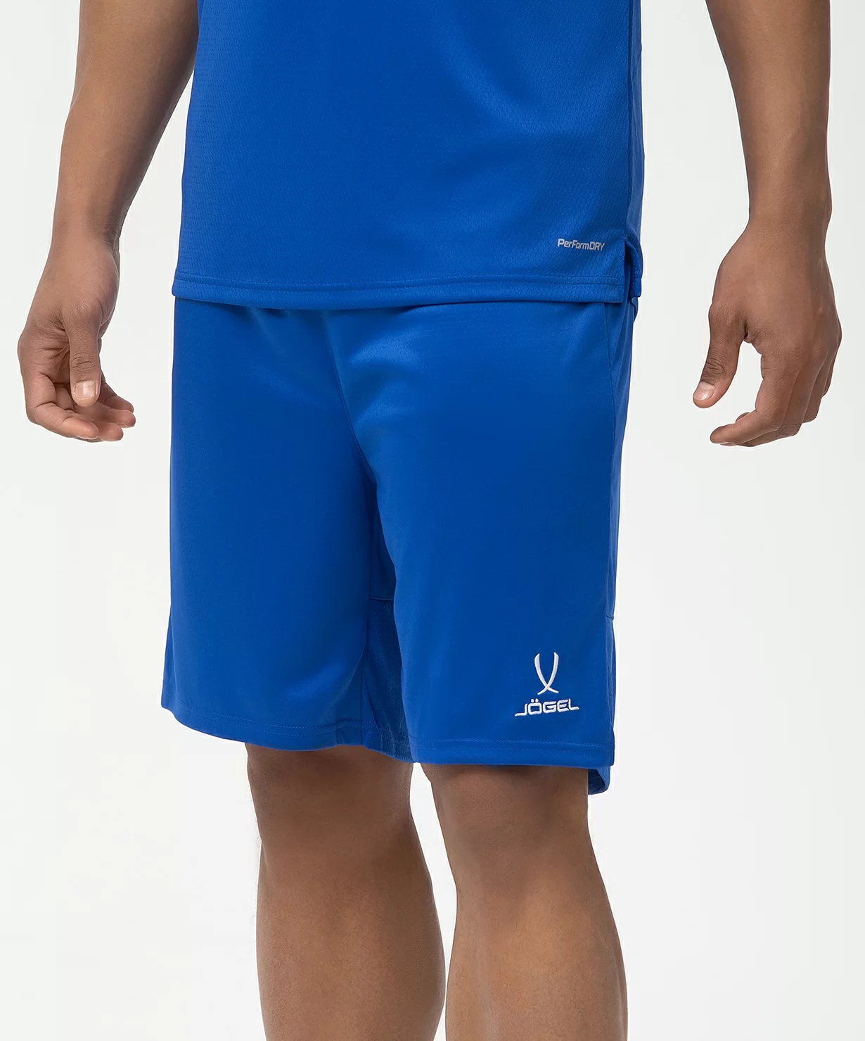  Шорты баскетбольные JOGEL PerformDry Division Star, синий по низким ценам в Томске и Северске