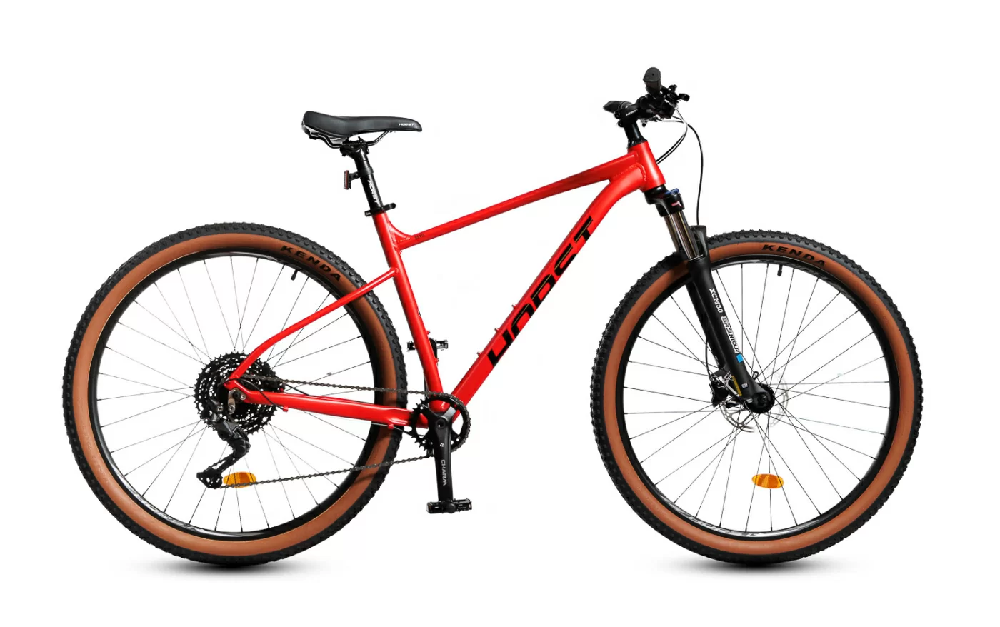  Велосипед HORST Devil 29 2024 Красно-чёрный по низким ценам в Томске и Северске