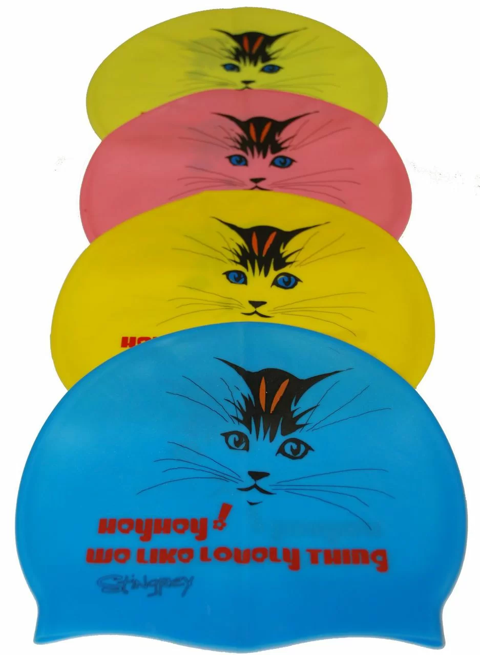  Шапочка для плавания Stingrey детская с рисунком по низким ценам в Томске и Северске