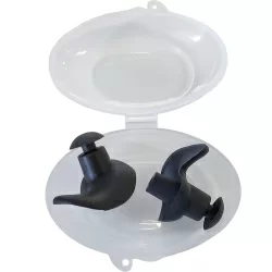 Беруши для плавания B31575 силиконовые анатомические в боксе черные