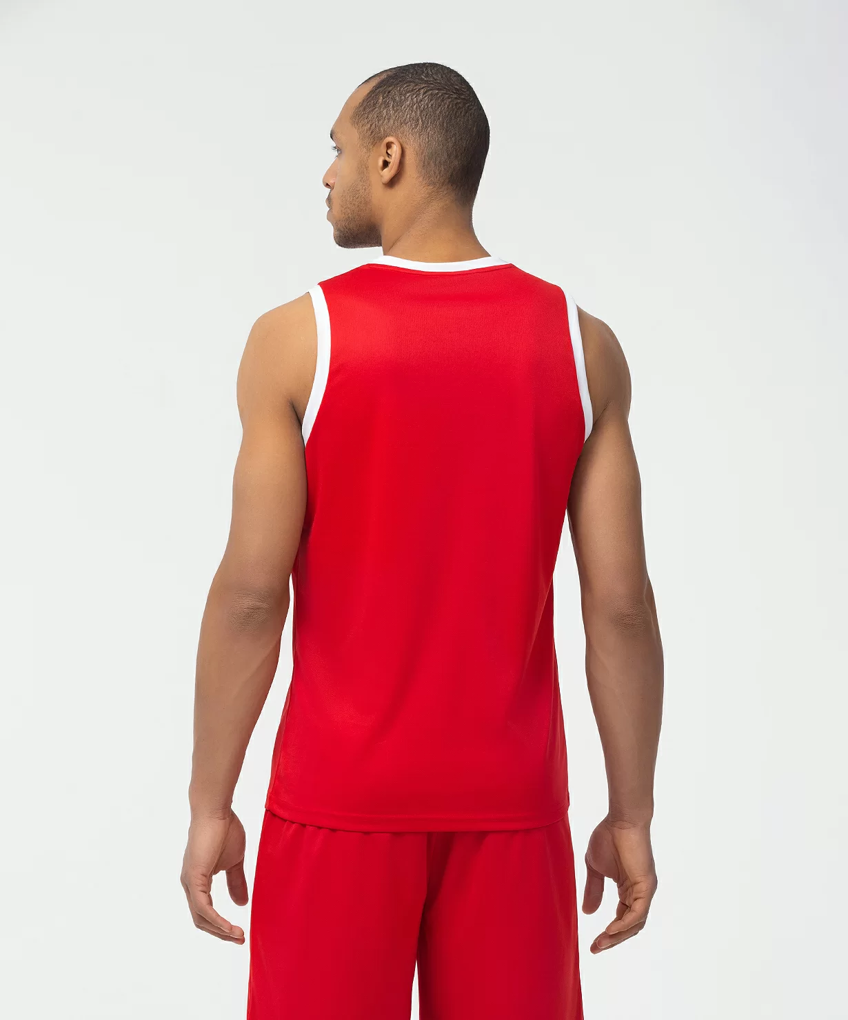  Майка баскетбольная JOGEL CAMP Basic, красный по низким ценам в Томске и Северске