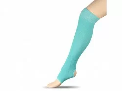 Гетры для гимнастики и танцев Indigo хлопок бирюзовый