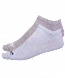 Носки StarFit SW-205 низкие голубой меланж/светло-серый меланж (2 ПАРЫ)