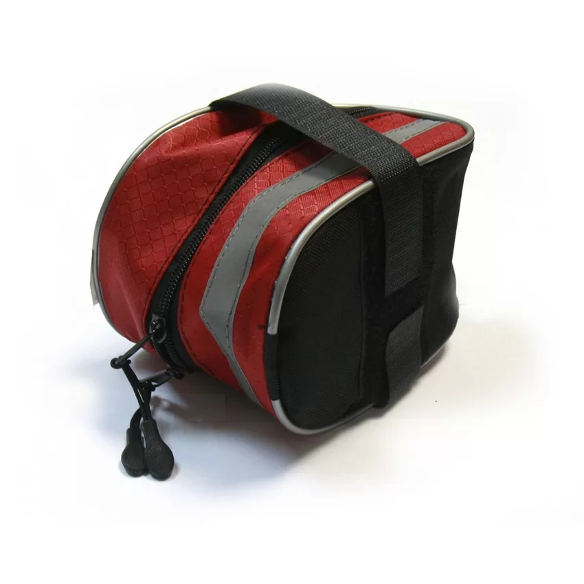  Велосумка под седло Alpine большая т.красная по низким ценам в Томске и Северске