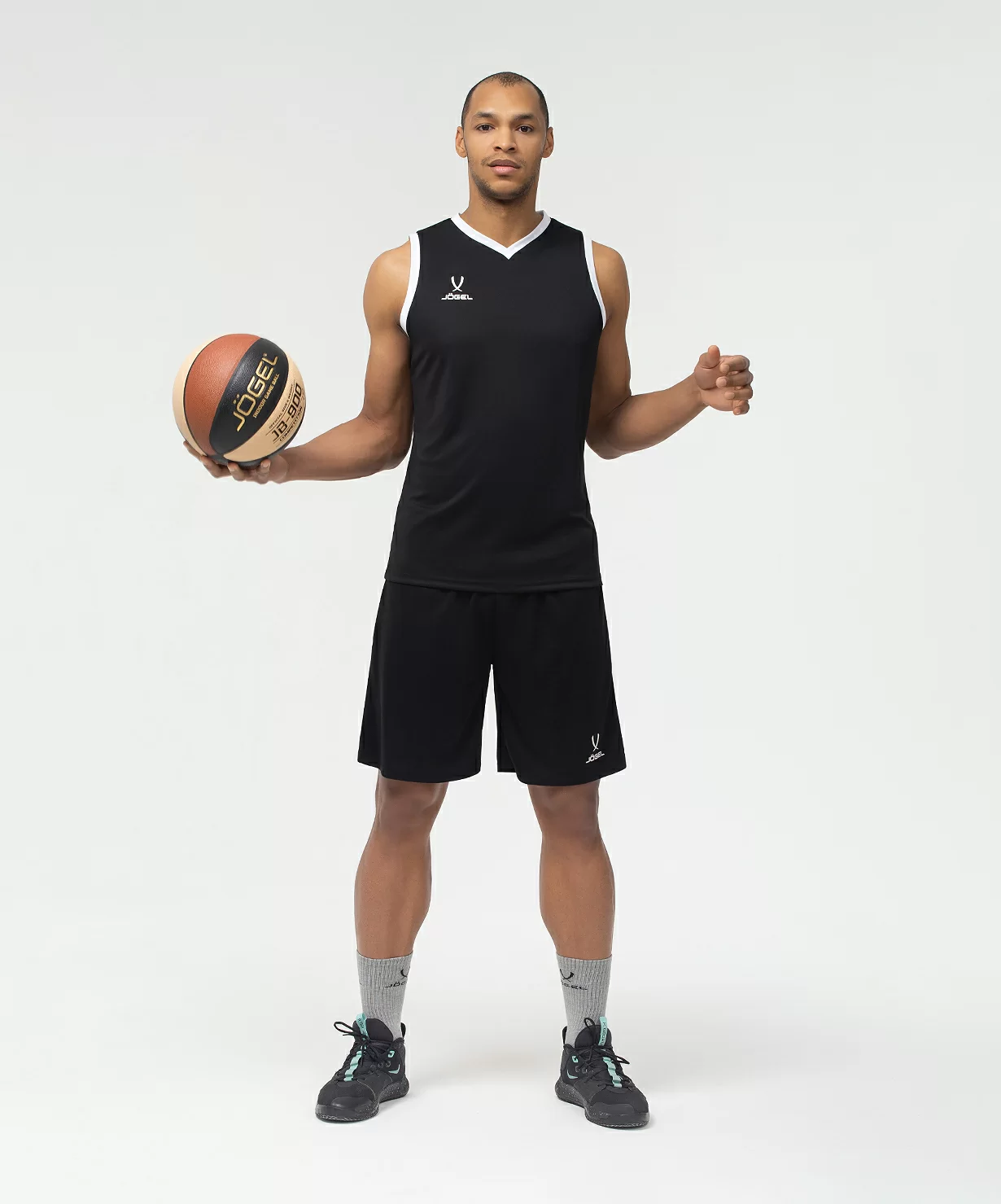  Шорты баскетбольные JOGEL CAMP Basic, черный по низким ценам в Томске и Северске