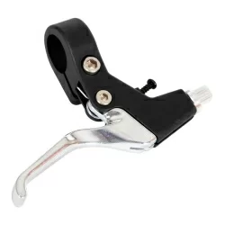 Ручка тормоза правая STG MBL-421PA для дет. вел.3 пальца пластик черный с серебристым